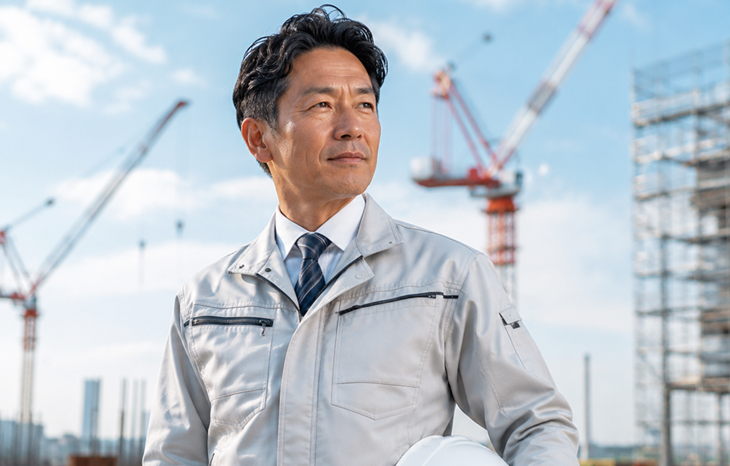 建設業･建築業の一人親方社長のイメージ画像