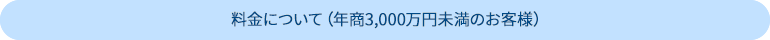 料金　年商3,000万円未満のお客様